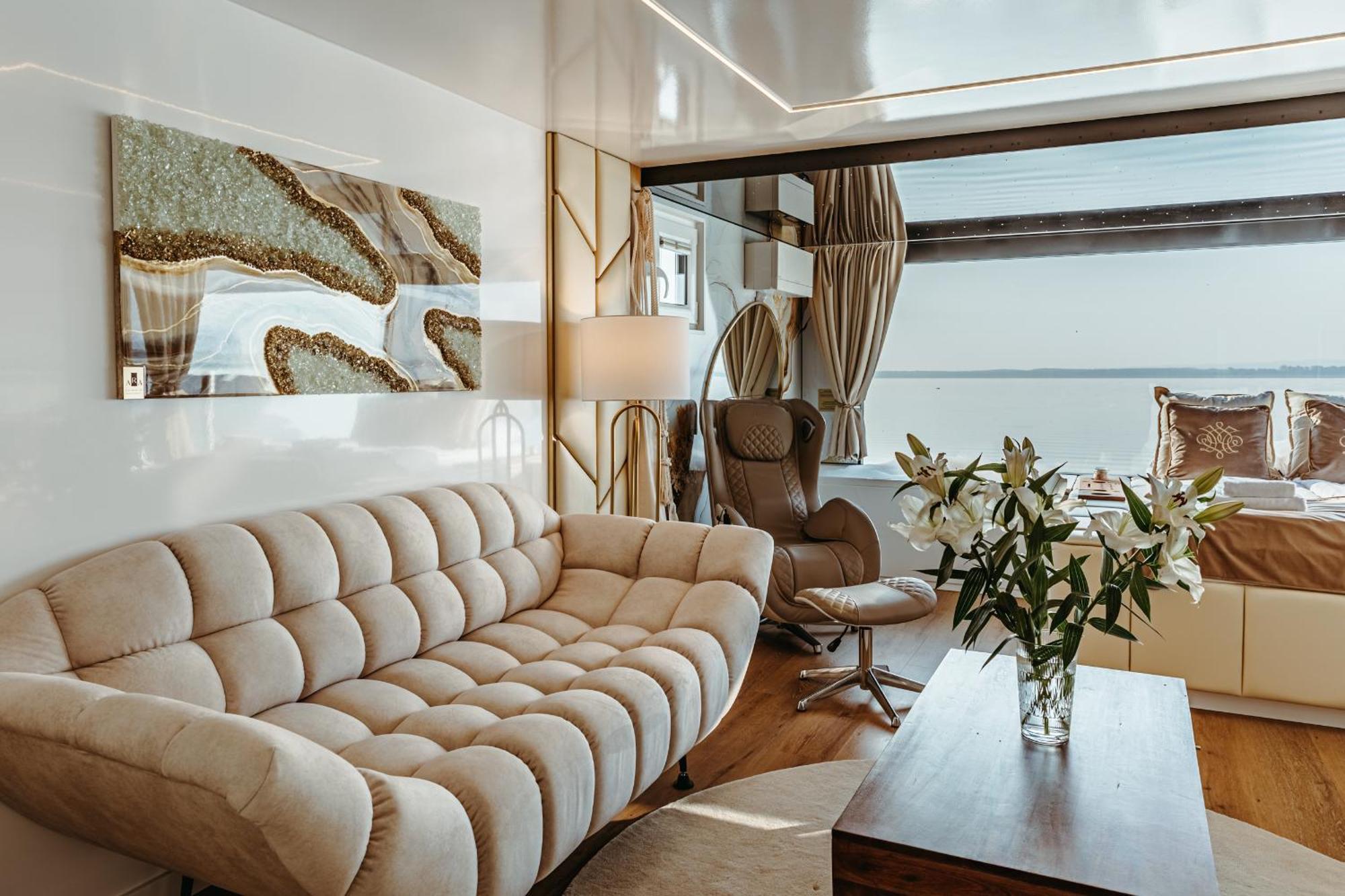 Grand Ht Houseboats - Domki Na Wodzie - Sauna, Jacuzzi, Kominek Mielno  Chambre photo